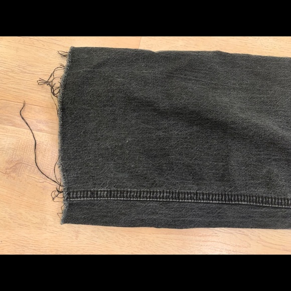 GRLFRND off black  loose fitting jean.  24 - Picture 3 of 16